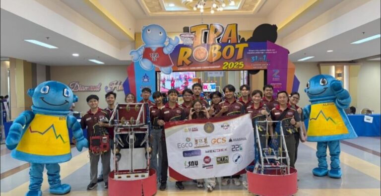 Participation in the F.T.I. Robot Championship of Thailand 2025 for the Royal Trophy of Her Royal Highness Princess Maha Chakri Sirindhorn