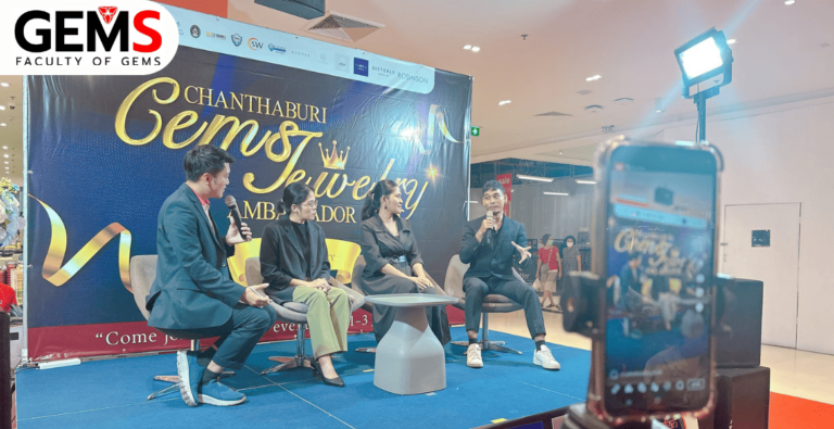 Booth Exhibition Activity at the “Chanthaburi Gems & Jewelry Ambassador 2025” Event