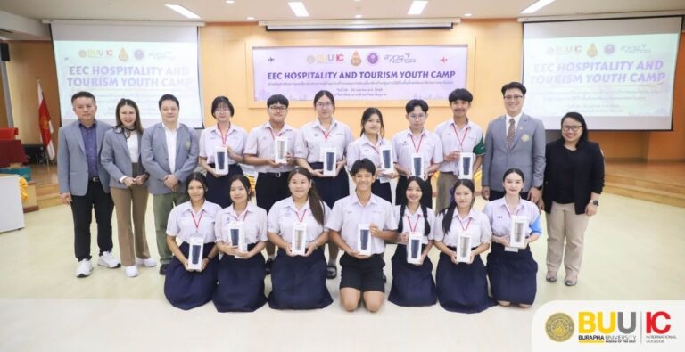 Cultivating Talent for Tomorrow’s Service and Tourism Industry for EEC Youth Collaborated by BUUIC, OBEC, SESAO and NSTDA