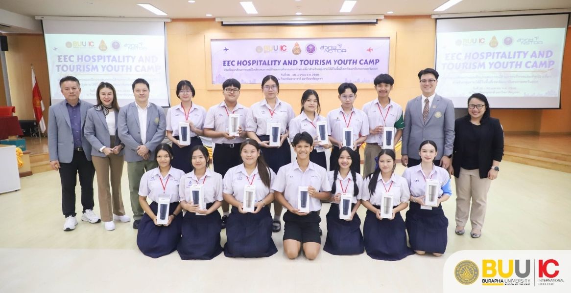 Cultivating Talent for Tomorrow’s Service and Tourism Industry for EEC Youth Collaborated by BUUIC, OBEC, SESAO and NSTDA