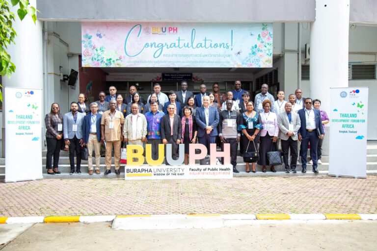 Faculty of Public Health, Burapha University Partners with the Ministry of Foreign Affairs to Strengthen Thai-African Health Cooperation toward Sustainable Development Goals