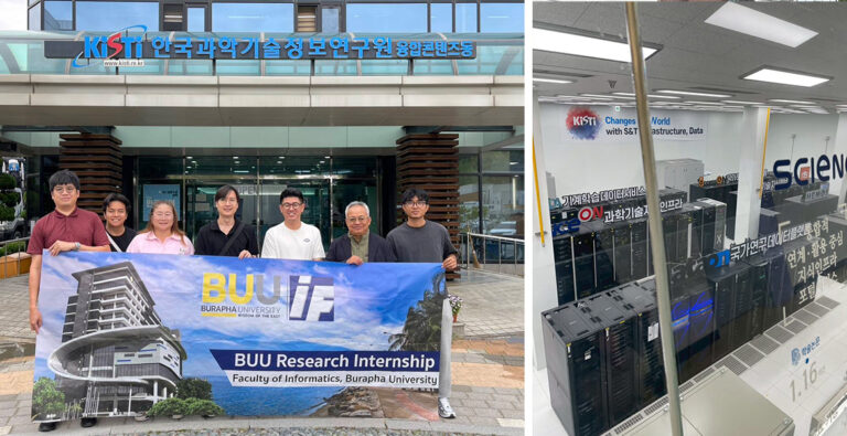 Building Stronger Thailand-Korea Research Collaboration to Advance SDG 17. International academic exchange between Burapha University and KISTI/UST paves the way for future joint research in AI and epidemiology