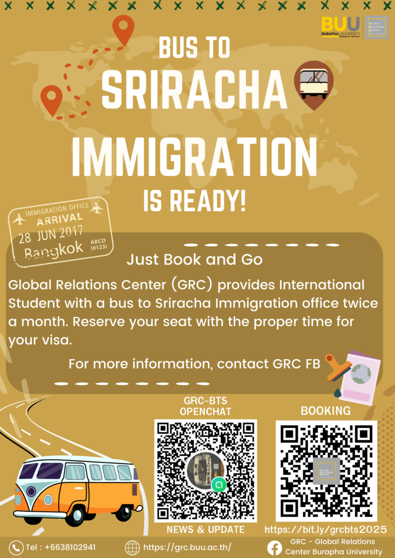 Bus to Immigration Sri Racha (BTS) Project – Fiscal Year 2025