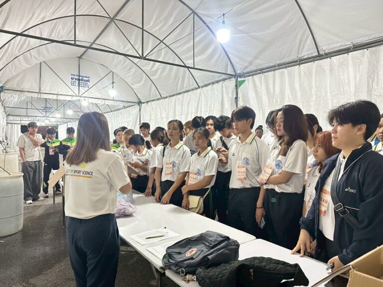 Academic Service Project on Sports Science Application and Event Support for the Bangsaen International Marathon Series (Bangsaen 42 and Bangsaen 21)