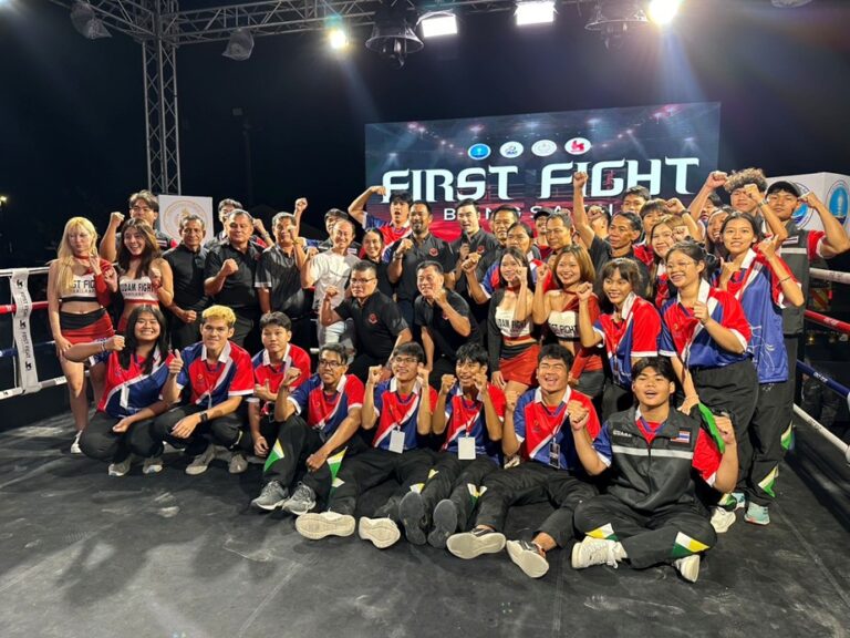Academic Service Project for External Organizations: Training and Competition Management Services for Muay Thai “First Fight” Tournament