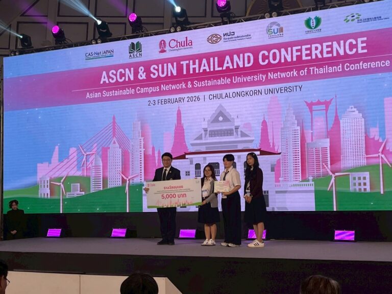 Turning Waste into Innovation: Burapha University Students Present Lime Peel Antimicrobial Spray at ASCN Conference and the 10th SUN Thailand Annual Conference