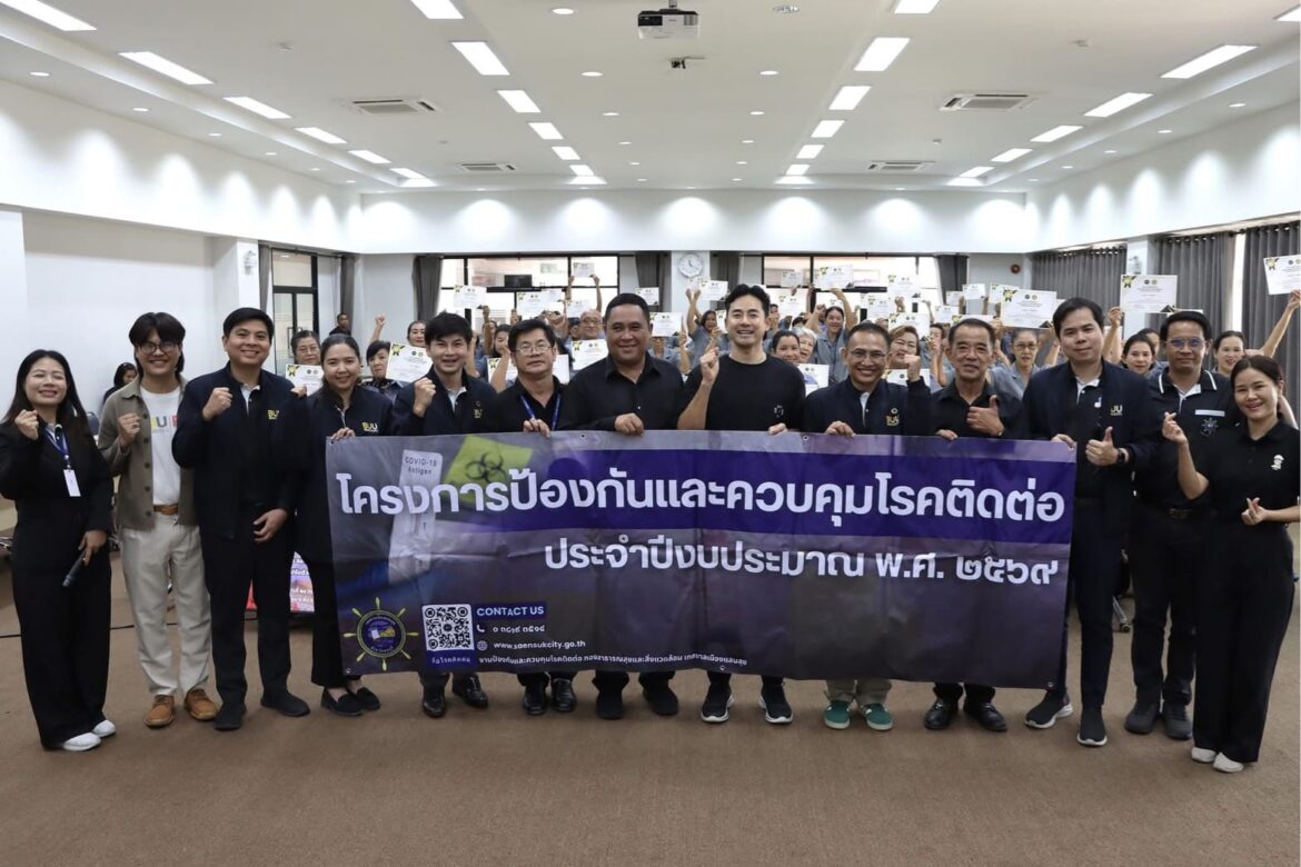 Saensuk Municipality and Burapha University Strengthen Community Capacity for Communicable Disease Prevention