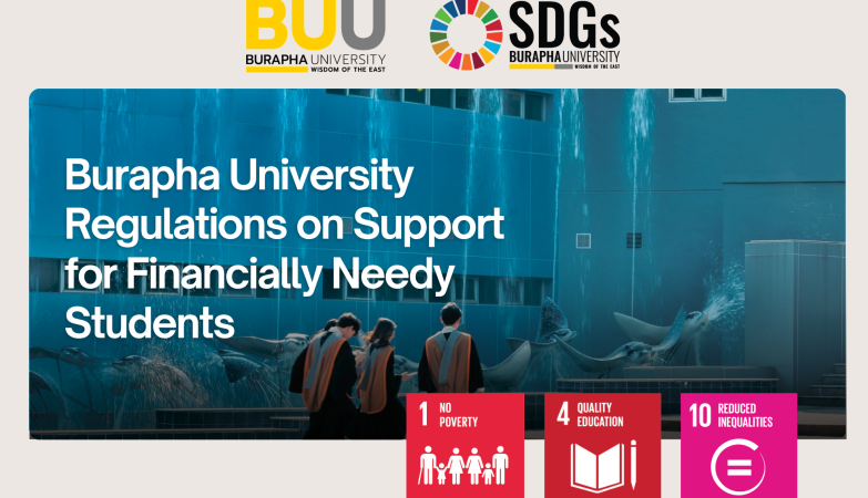 Burapha University Regulations on Support for Financially Needy Students
