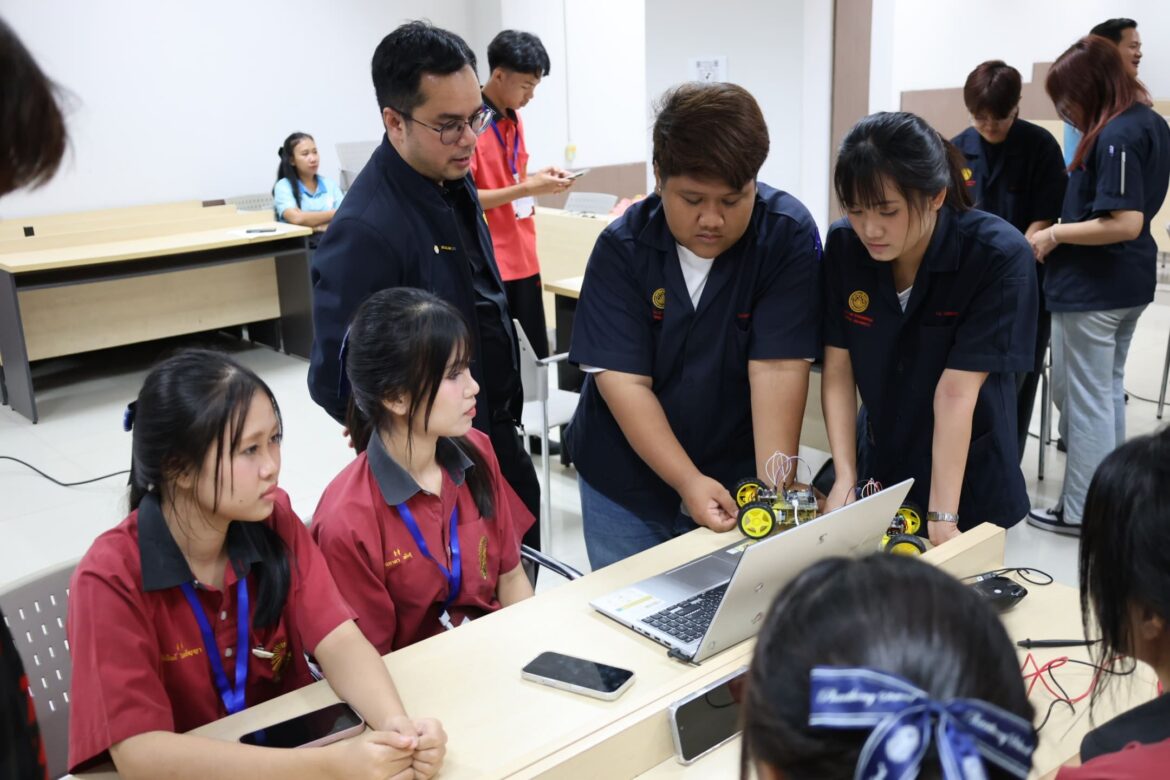 EEC Automation Park Visit and Engineering Workshop for Students from Phan Thong School, Chonburi