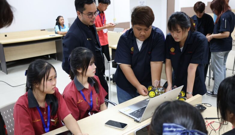 EEC Automation Park Visit and Engineering Workshop for Students from Phan Thong School, Chonburi
